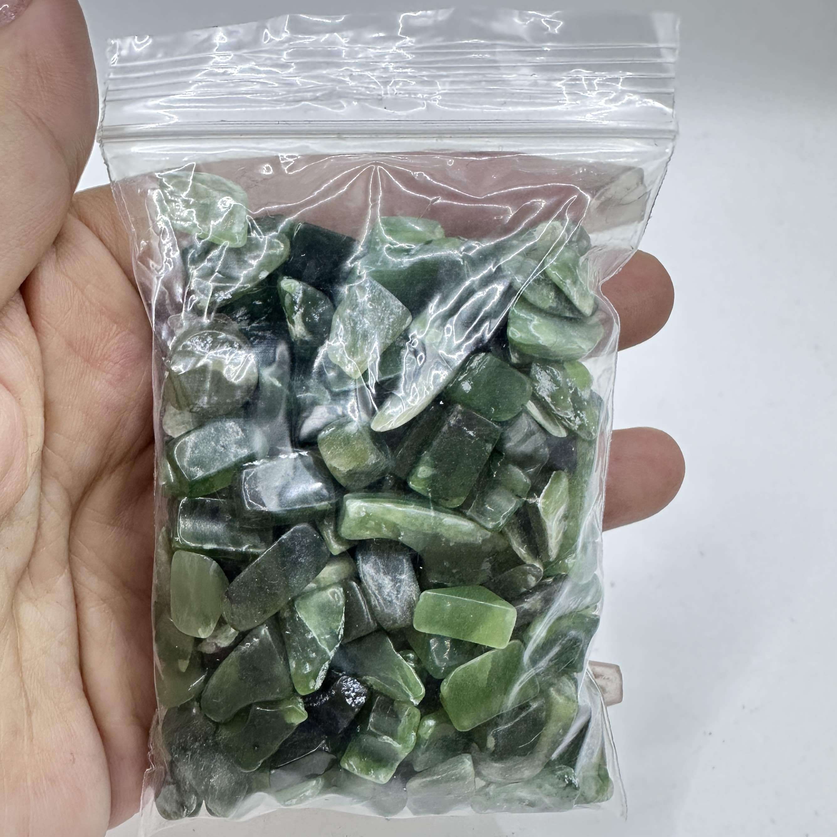 Natural Crystal Chips 50g 100g Green Aventurine Red Jasper Sodalite