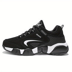 Men's Lace up Chunky Sneakers Comfortable Winter Shoes