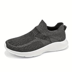 Men's Mesh Slip-On Sneakers for Outdoor Spring and Summer