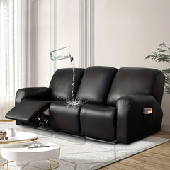 Waterproof PU Leather Sofa Slipcover Protects Furniture From Scratches and Stain