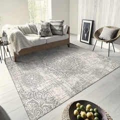 Boho Printed Flannel Living Room Rug