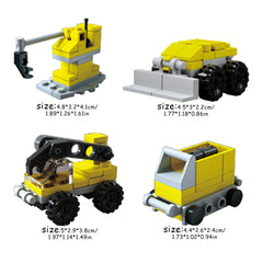 146pcs City Engineering Vehicle Building Blocks Construction Toys Set Excavator