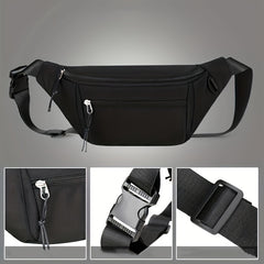Casual Chest Bag Lightweight Waist Bag Outdoor Sports Fanny Pack