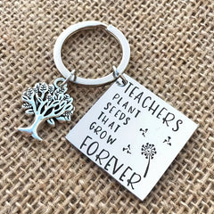 Tree Of Life Charm Keychain - Teacher's Gift