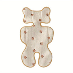 Cartoon Animal Baby Stroller Cushion - Breathable Newborn Car Seat Pad