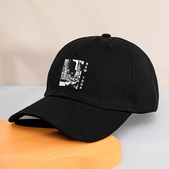 Cartoon York Baseball Cap Solid Print Casual Sun Hats Man Unisex Dad Hat