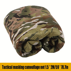 Camo Burlap Camouflage Netting 1.5x2m Cover Fabric for Blind Costume
