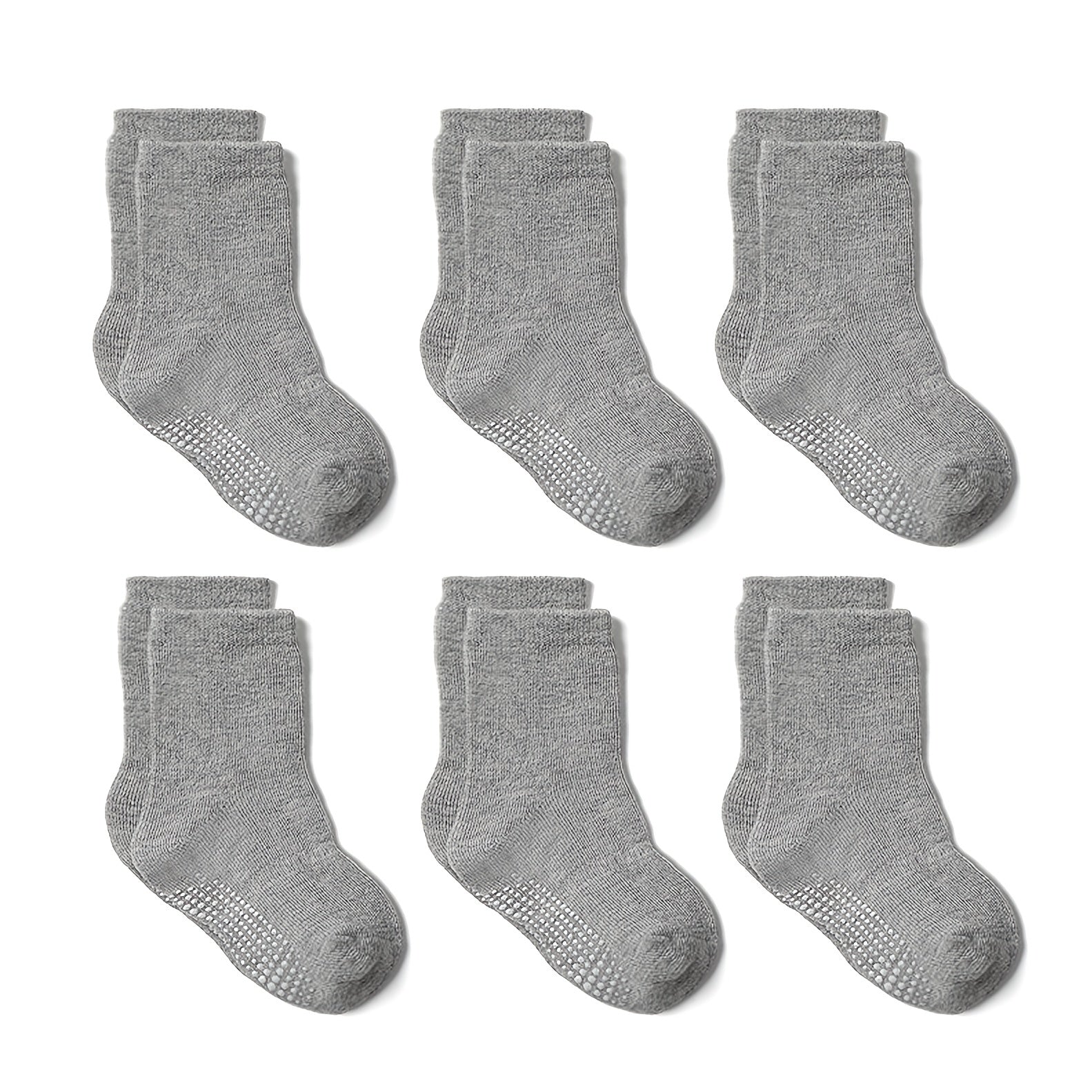 6 Pairs Non Slip Warm Ankle Socks for Baby Toddler