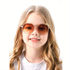 Girls Sweet Bowknot Sunglasses UV Protection Sunshade