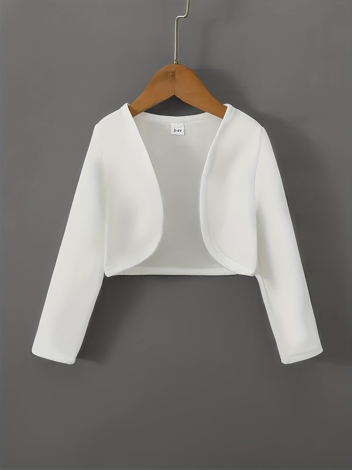 Stylish Open Front Crop Jacket for Women
