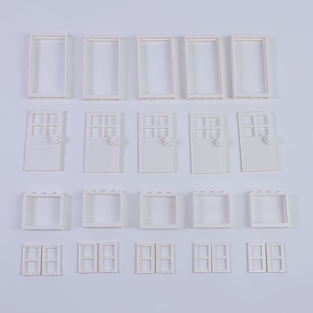 Building Blocks 25pcs Windows Doors DIY Toys City Friends Blocks Parts House
