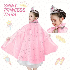 Rainbow Princess Dress Costume Party Cosplay Dress Up Supplies