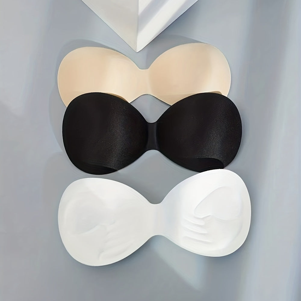 3 Pairs Invisible Insert Chest Pad Women's Lingerie & Underwear Acces