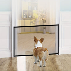 Pet Isolation Mesh Folding Safety Rail For Cats & Dogs