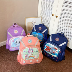 Kids Cartoon Unicorn Elephant Backpack Waterproof School Bag