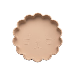 Lion Silicone Baby Plate for 0-24 Months