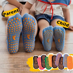 Non-Slip Sports Socks with Glue Dot, Comfortable Ankle Socks for Kids