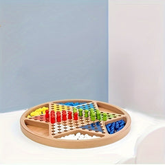 Checkers 2-in-1 Traditional Strategy Board Game - Family & Party Fun