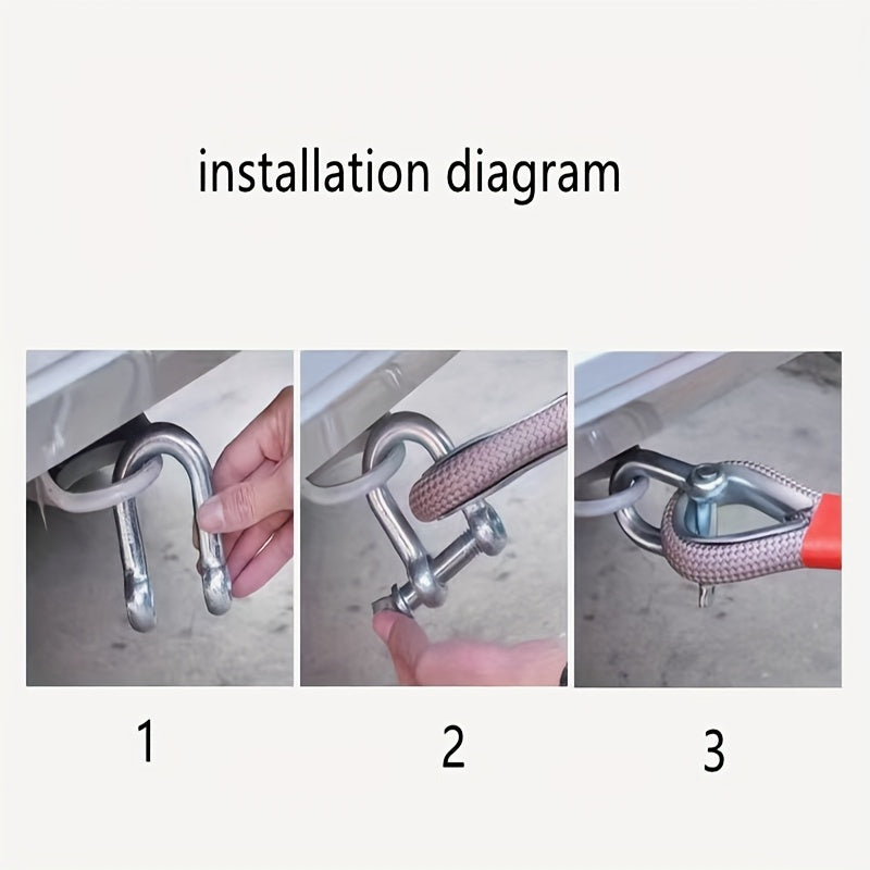 Heavy Duty Car Trailer Rope for Traction and Towing