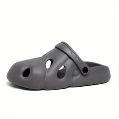 Men's Lightweight Comfy Clogs Hollow Out Non Slip Garden Shoes
