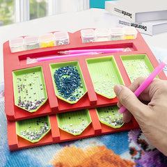 DIY Diamond Painting Tool Pen & Storage Tray Set