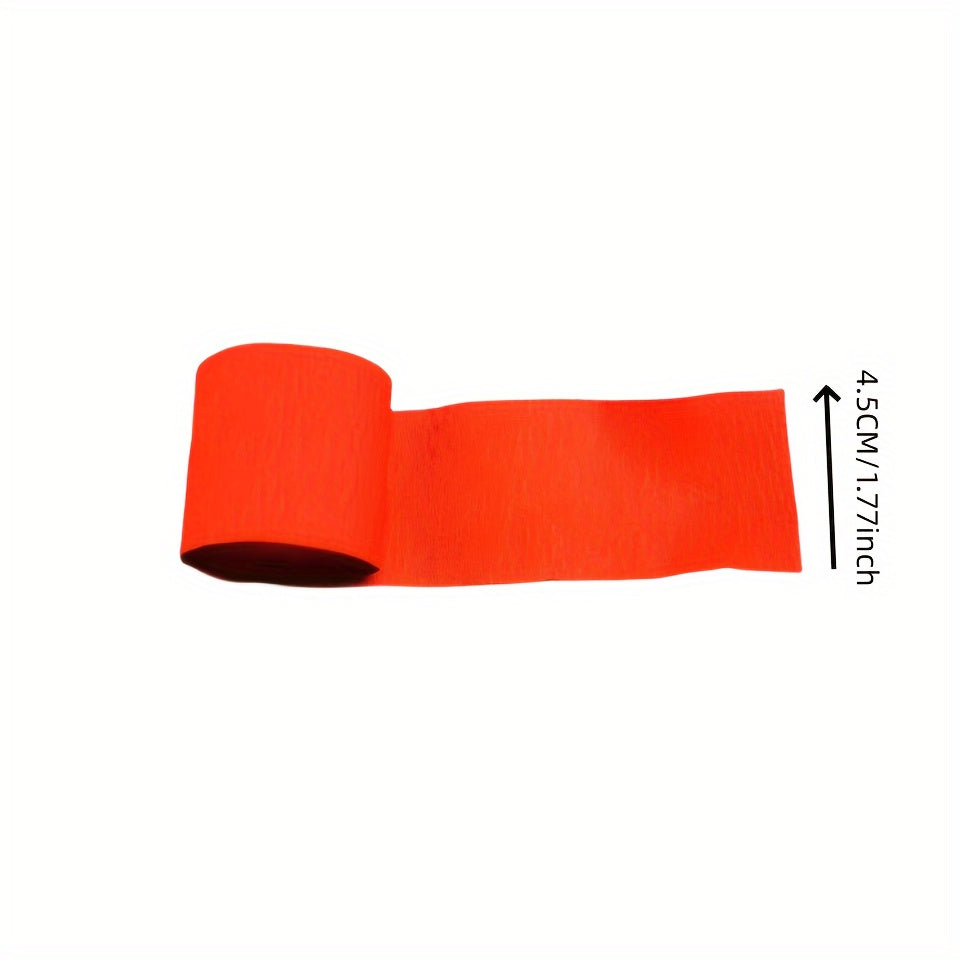 9pcs Halloween Crepe Paper Party Streamers for DIY Halloween Decor