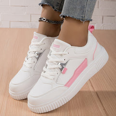 Thick Sole High Top Skate Shoes Non Slip Sports Shoes