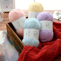 Crocheting Acrylic Yarn Soft Comfortable Material 100g