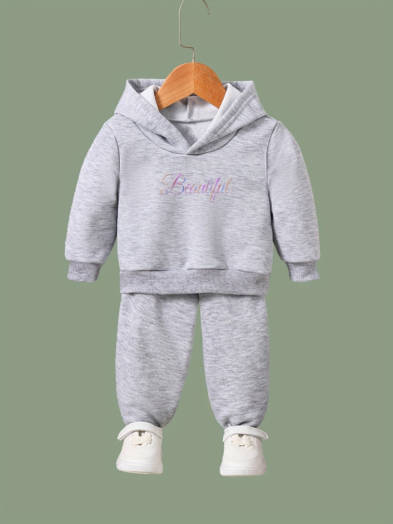 2pcs Girls Activewear Sets - Comfy Outfits for Sports & Running