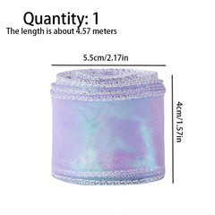 57m Fishtail Yarn Ribbon Cake Decoration Bouquet Headpiece Bow Ribbons
