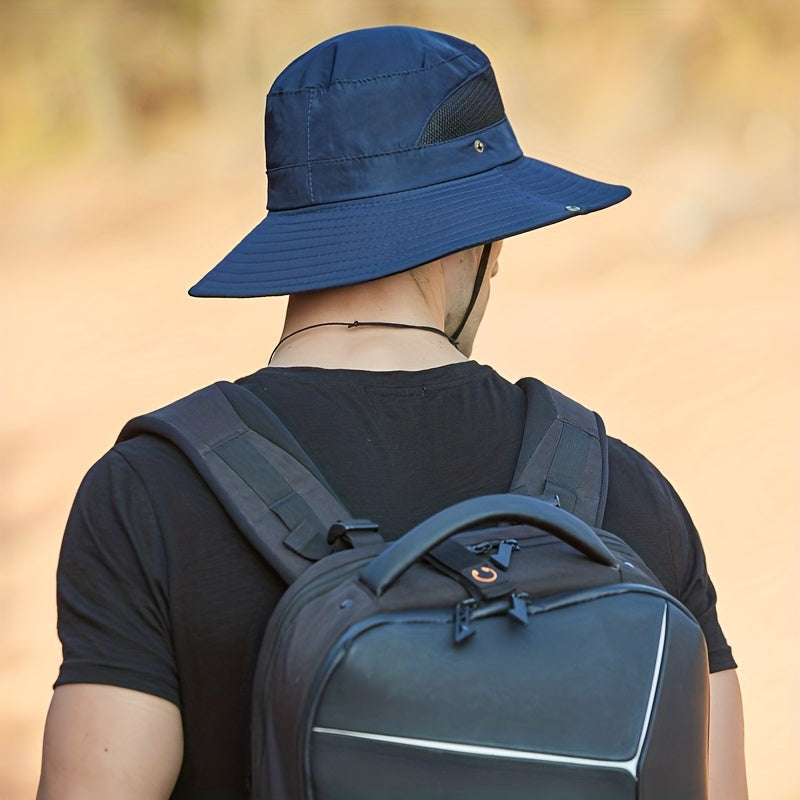 Summer Mesh Breathable Fisherman Hat Outdoor Sports Cap Sun Hat