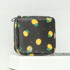 Small Zipper Storage Bag for Sanitary Napkin Portable