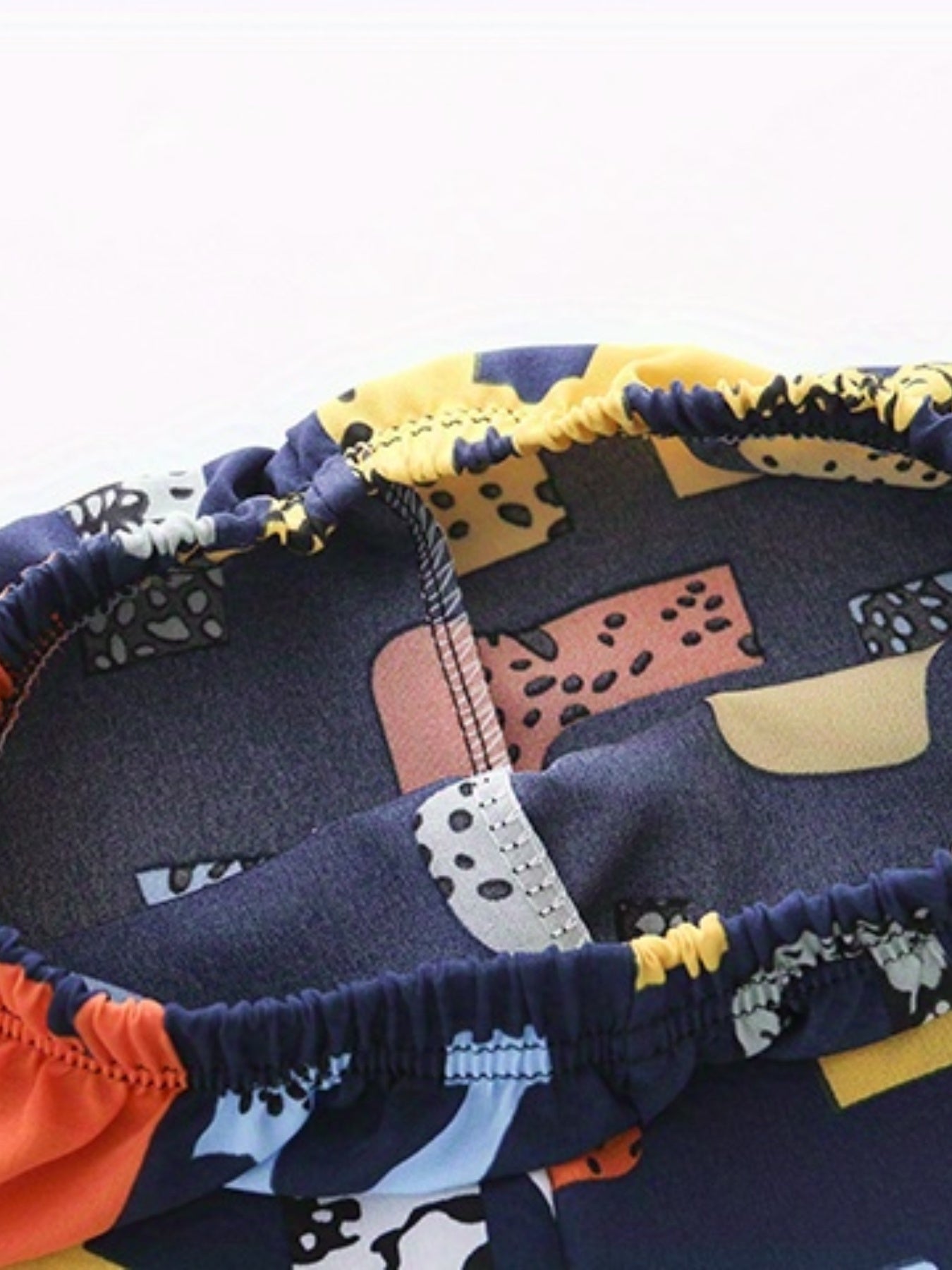 Boys Casual Letter Graphic Print Pants for Spring Summer