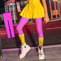 Girls Kids Hip hop Punk Style Stockings Tights Pantyhose