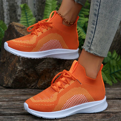 Women's Mesh Tennis Sports Shoes Lightweight Travel Walking Shoes