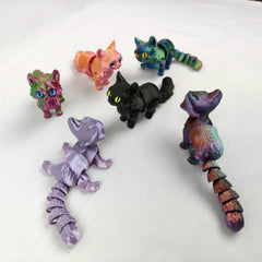 3D Printing Flexibility in Joints Animal Figures Models