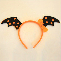 Halloween Hair Hoop Skull Bat Pumpkin Witch Hat Party Dressing Supplies
