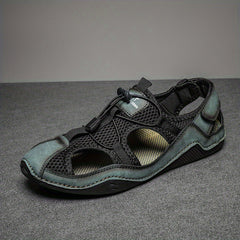 Men's Non Slip Sandals Durable Quick Dry Closed Toe Beach Shoes