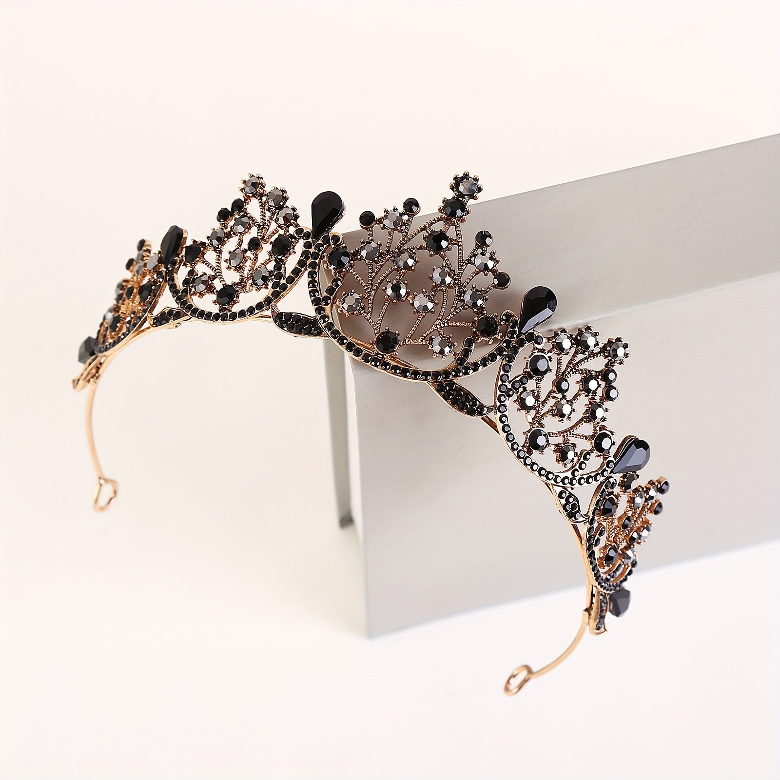 Bridal Rhinestone Crown Headband Tiara Hair Accessory