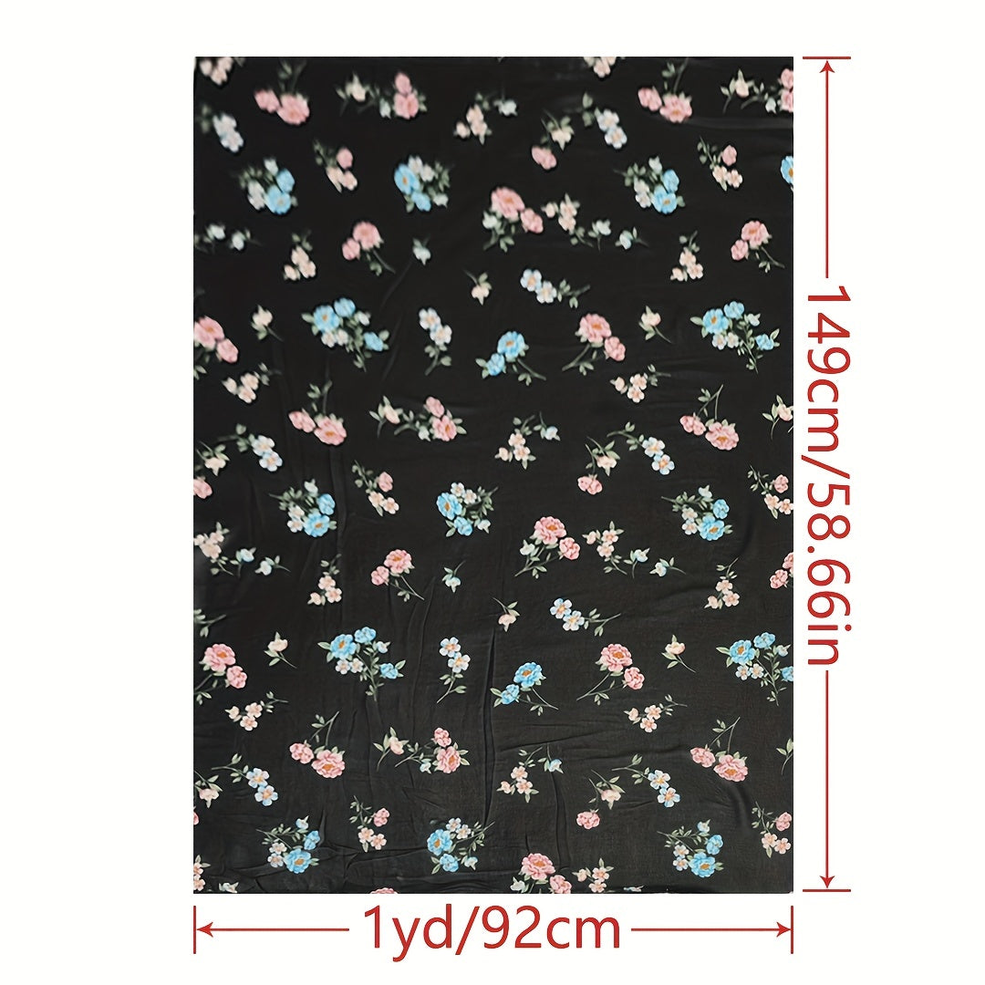 1yd Comfortable Breathable Chiffon Fabric DIY Clothing Pants Dress