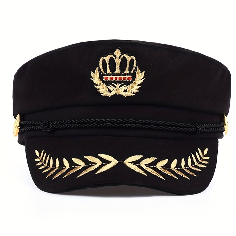 Men's Navy Beret Hat