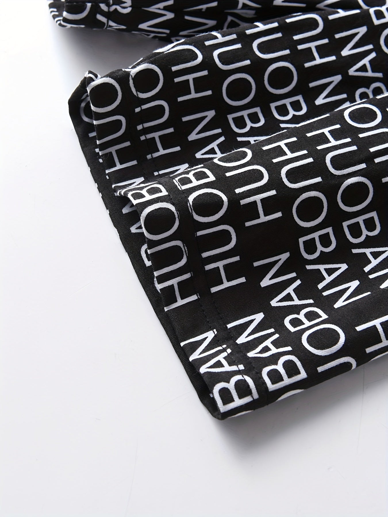 Boys Letter Graphic Print Shorts for Summer
