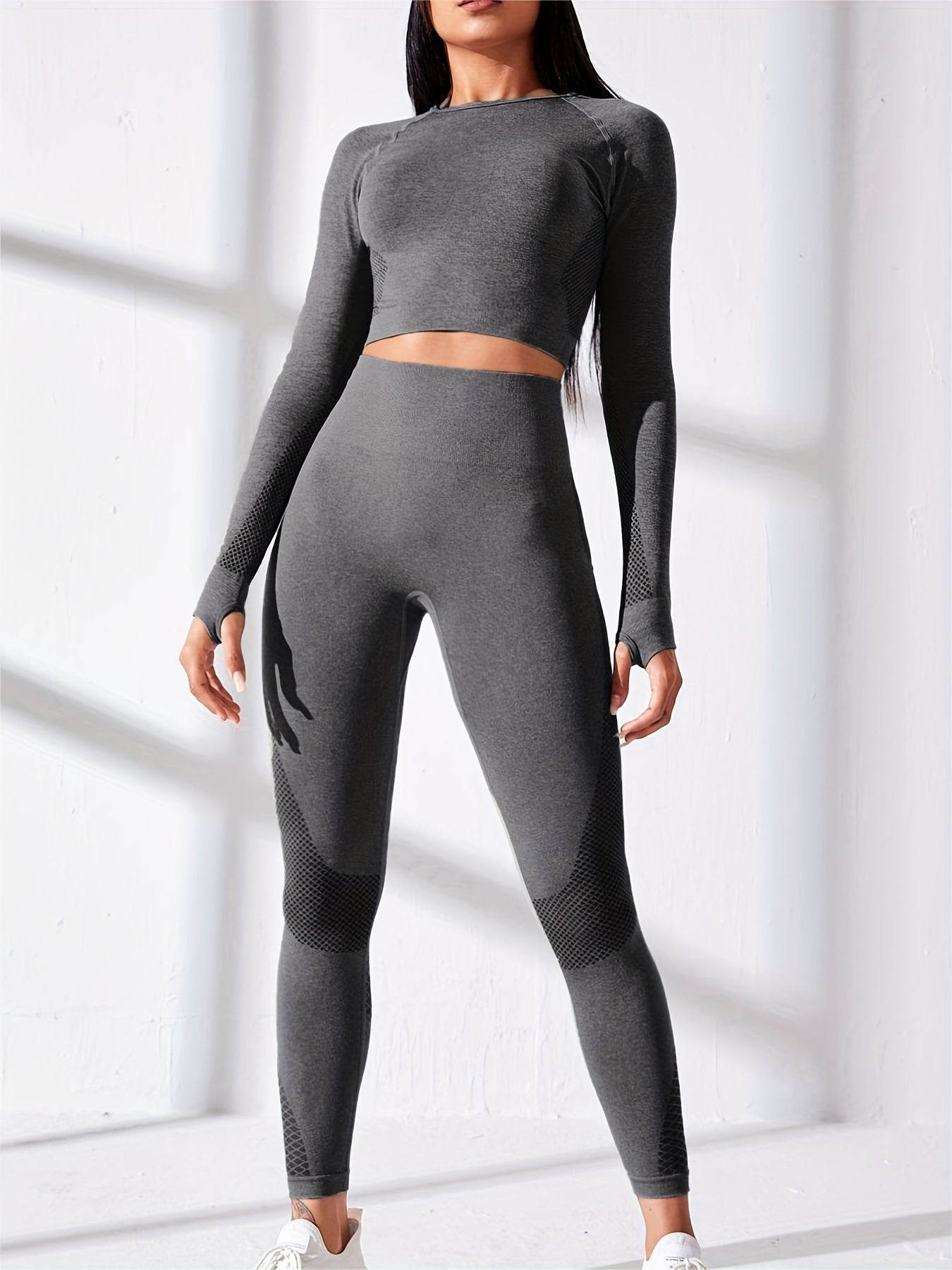 Solid Workout Sets: Stylish and Confident Look
