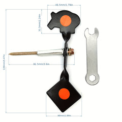 Animal Shaped Rotatable Shooting Target for Outdoor Practice