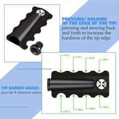 Cue Tip Shaper 5-in-1 for Snooker and Pool Cue Tips