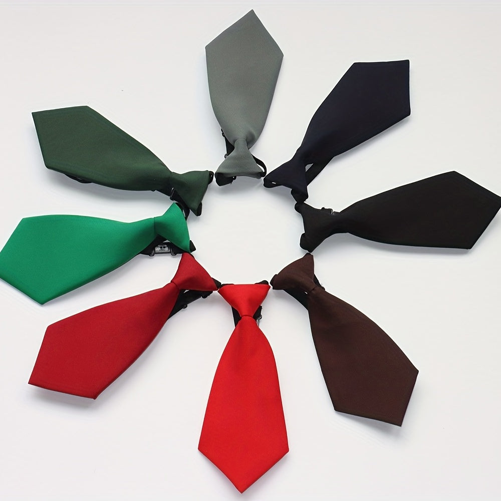 Adjustable Neck Tie Classic Cloth Accessories for Boys