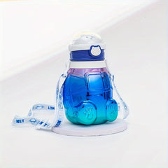 Gradient Water Cup Cartoon Leakproof Bottle