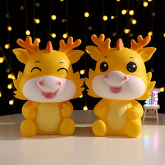 Creative Silicone Piggy Bank Dragon Decoration Dragon Year Gift