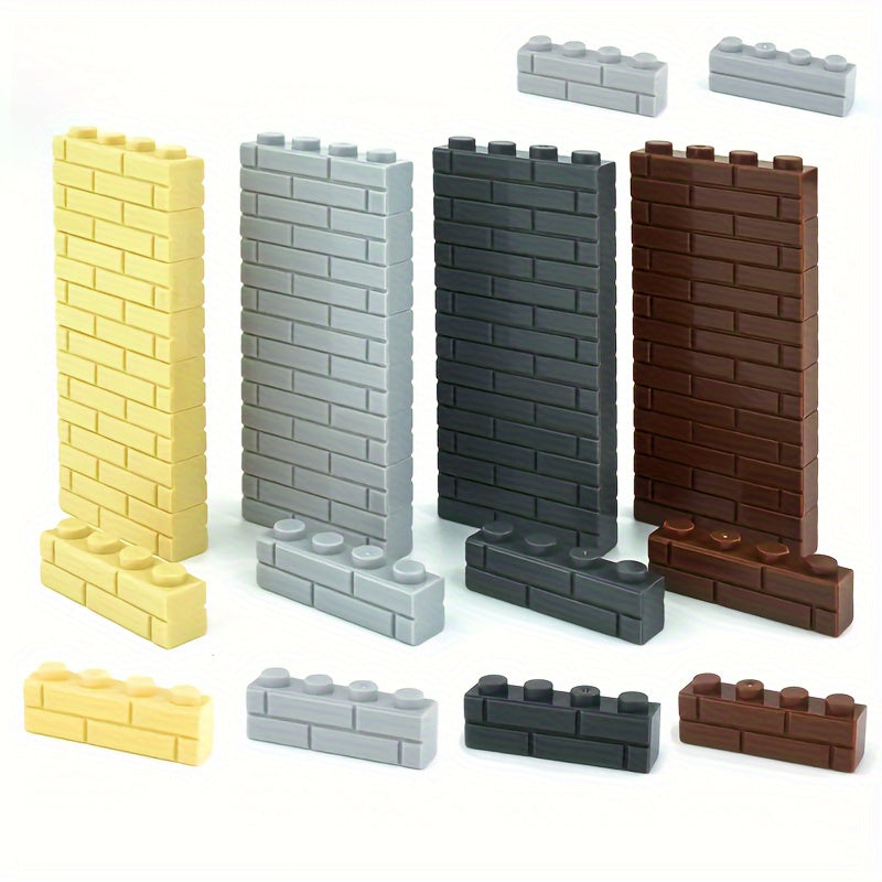 32pcs Straight Wall Bricks Building Blocks Toys Birthday Christmas
