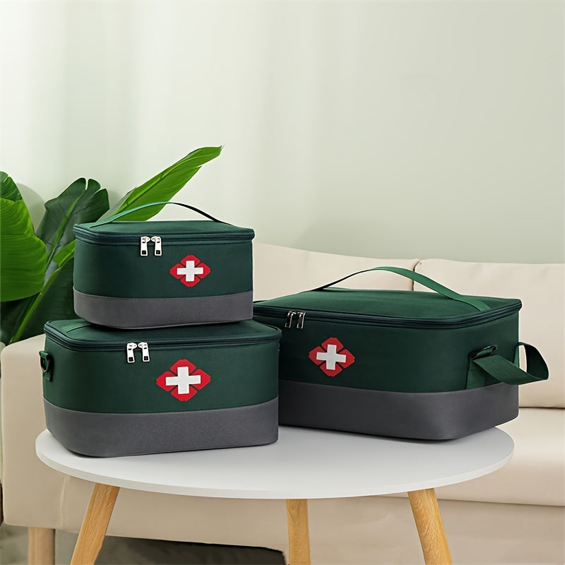 Emergency Trauma Medical Bag Large Capacity Travel Portable Medicine Storage Bag